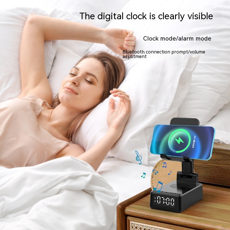 Multi-function Bluetooth Speaker Mobile Phone Holder - Image 7