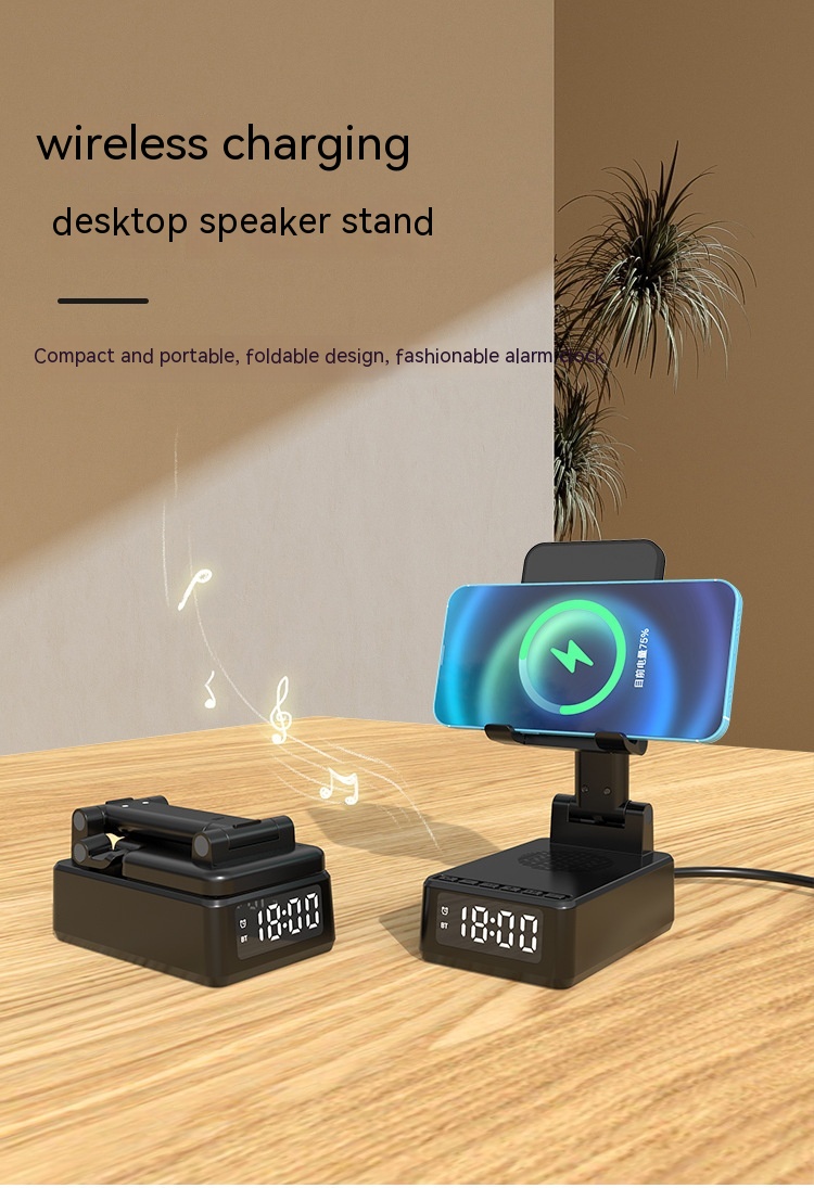 Multi-function Bluetooth Speaker Mobile Phone Holder - Image 9