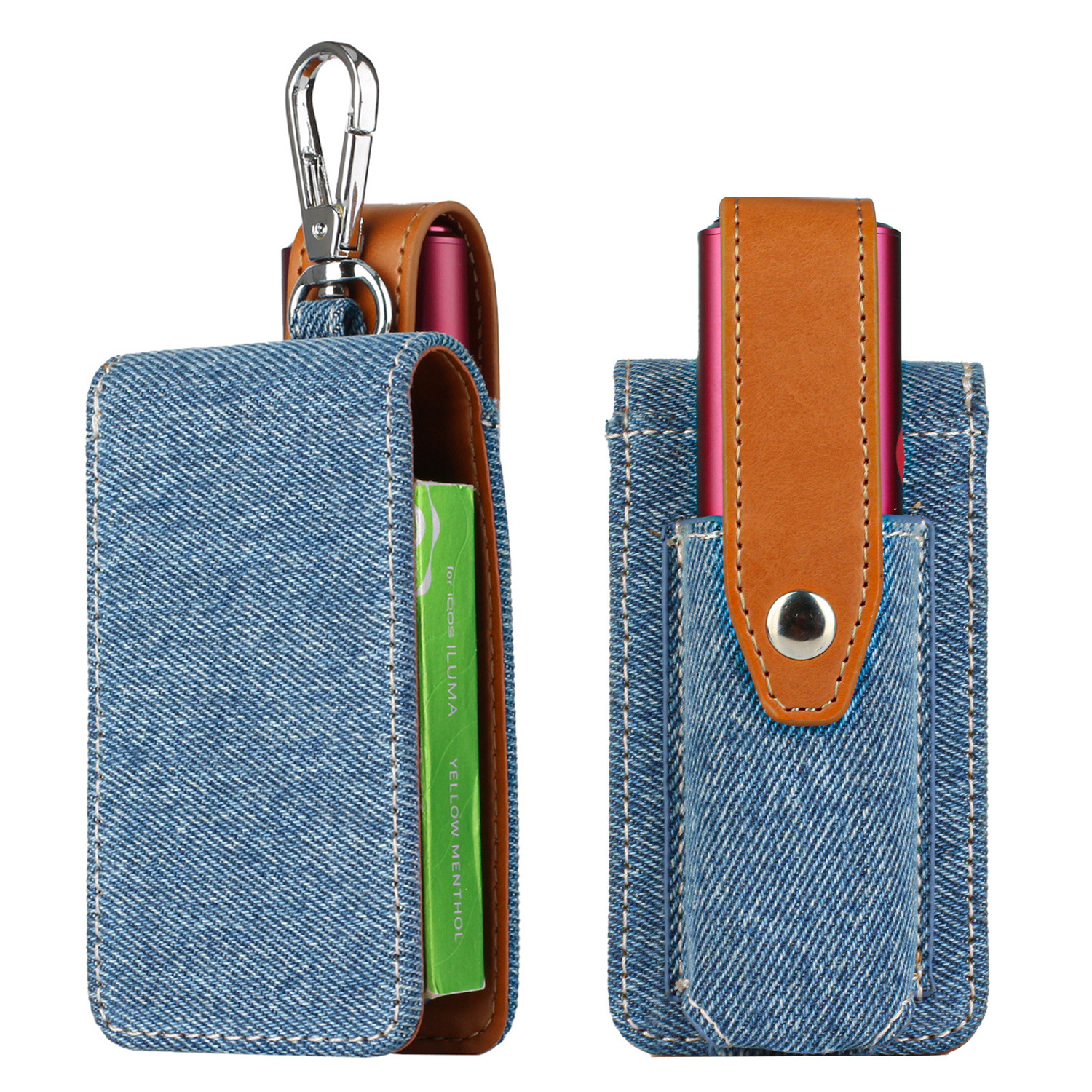 Title 3, Simple Solid Denim Storage Protective Case