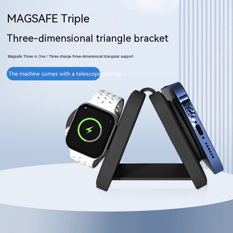 Title 8, Three-in-one Wireless Charger Electrical Magnet...