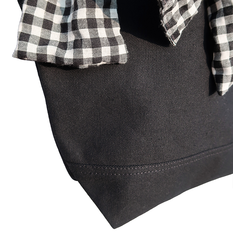 Large-capacity Three-dimensional Plaid Big Bow Crossbody Bag — foto 3
