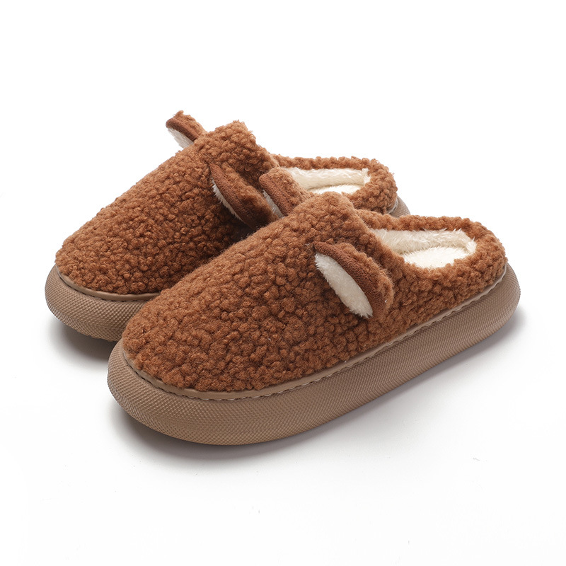 Plush Cute Cartoon Cotton Slippers - Image 14