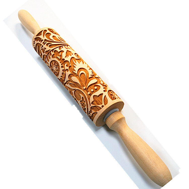 Title 1, Laser Engraving Printing Rolling Pin