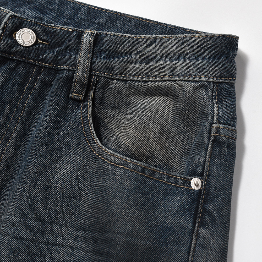 Men's High Street Fashion Casual Loose Straight Mopping Pants