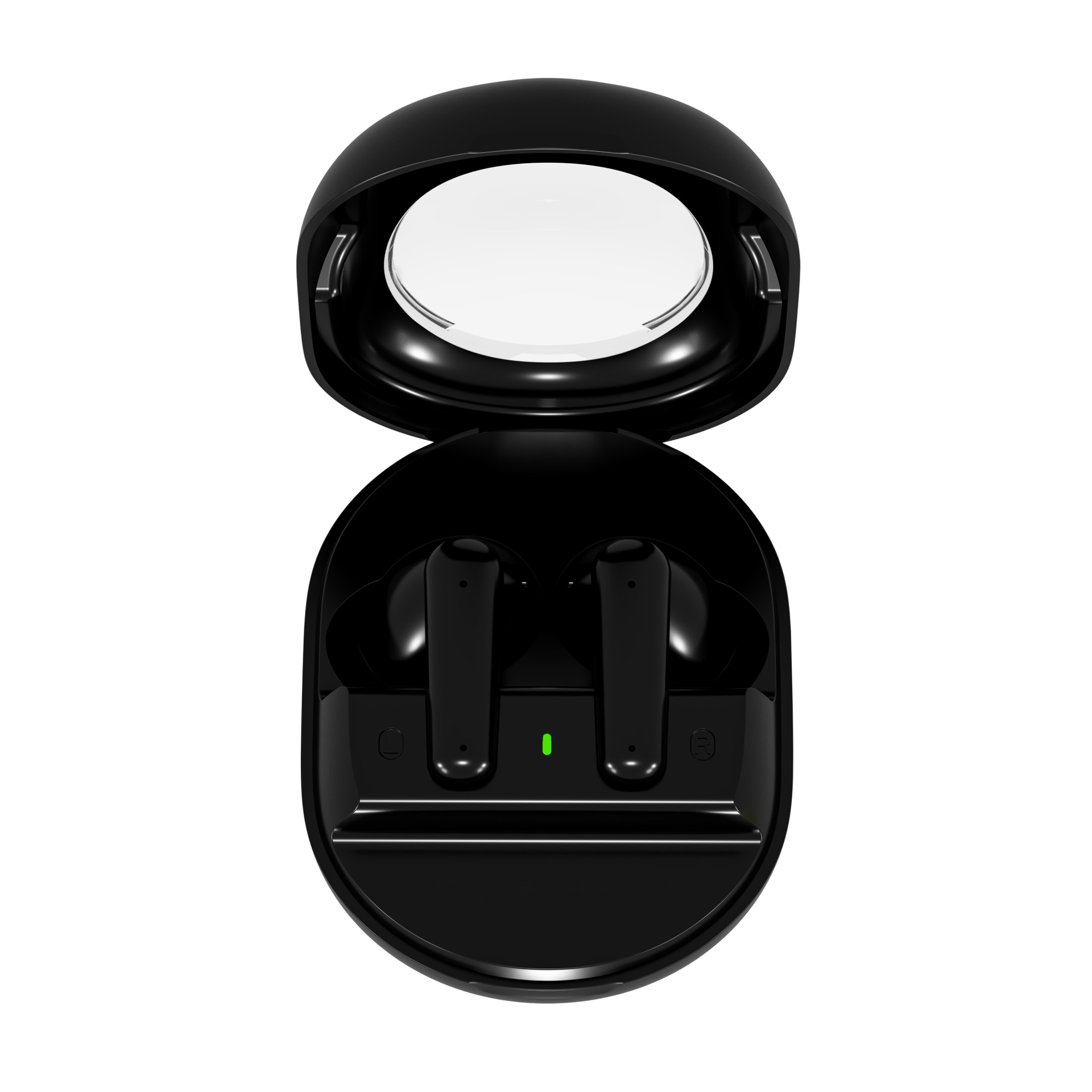 Headset Large Power Translucent Real Ultra-long Life Battery