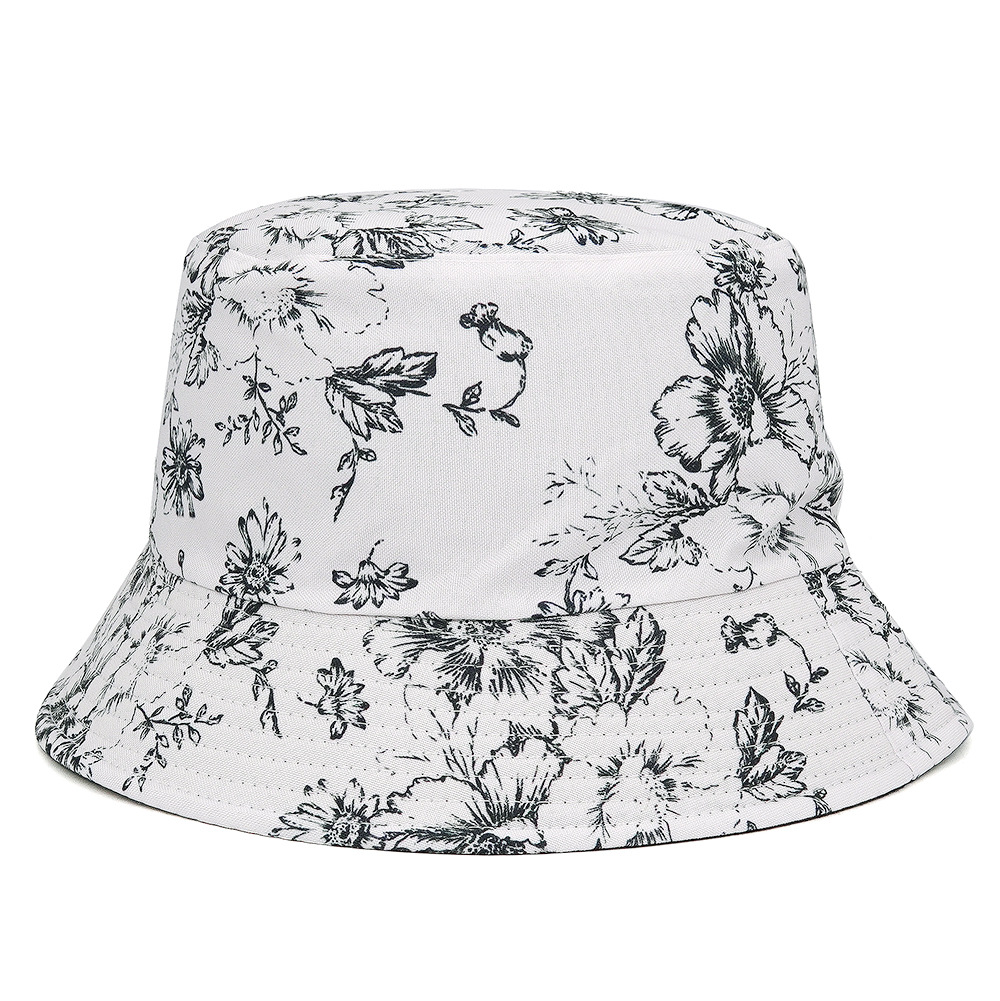 Women's European And American Fashionable Printed Sun Hat