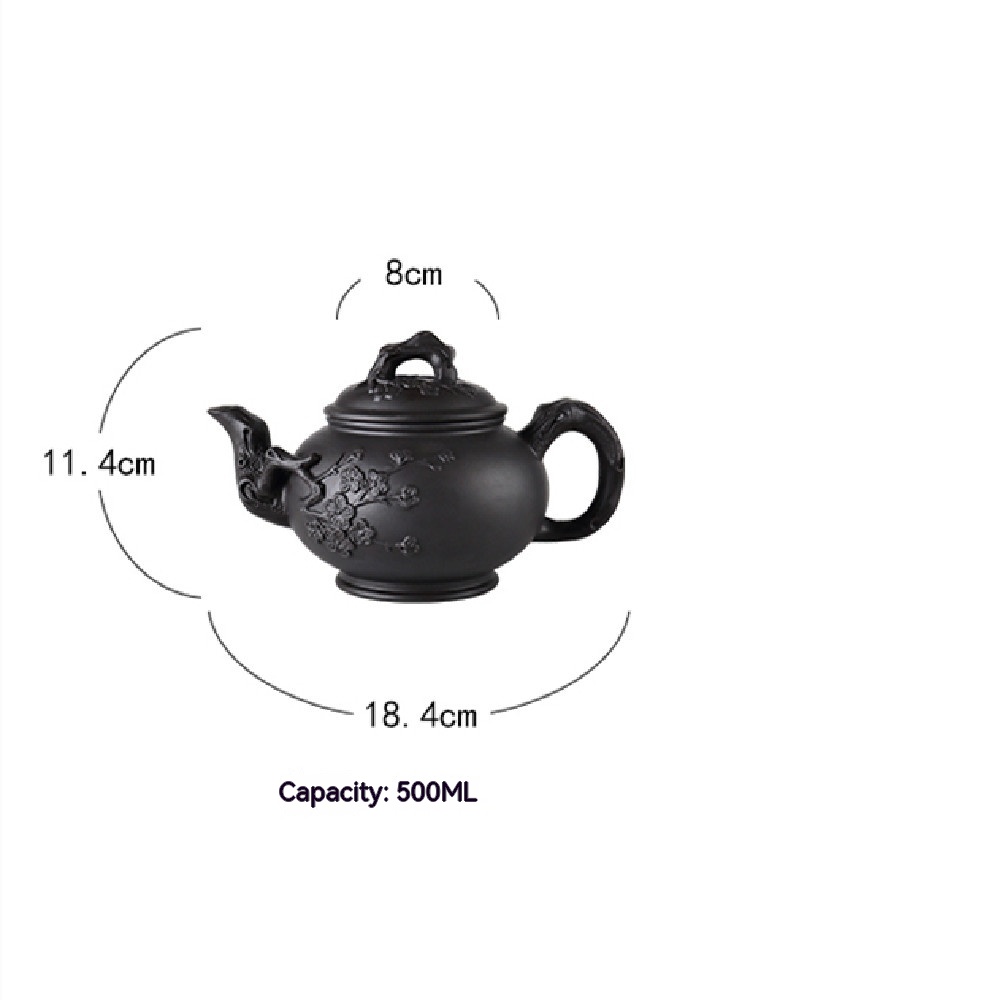 Title 1, Large Capacity Purple Clay Teapot, a Large Hous...