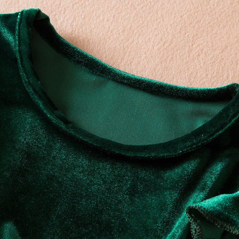 Autumn And Winter New Long Sleeved Girls' Dress