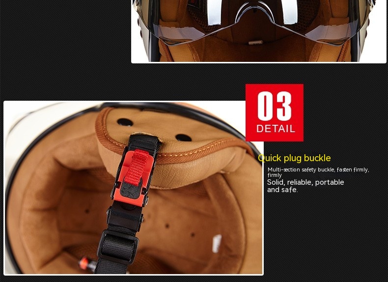 Scrambling Motorcycle Electric Bicycle Helmet Men And Women - Image 4