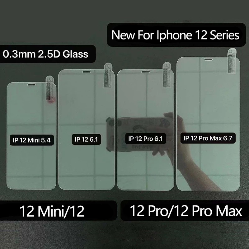 Title 3, Zaštitno staklo za iPhone 12 Pro Max, kaljeno s...