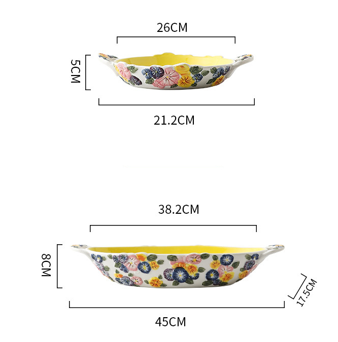 Title 3, Foya Life Stoviglie in ceramica dipinte a mano,...