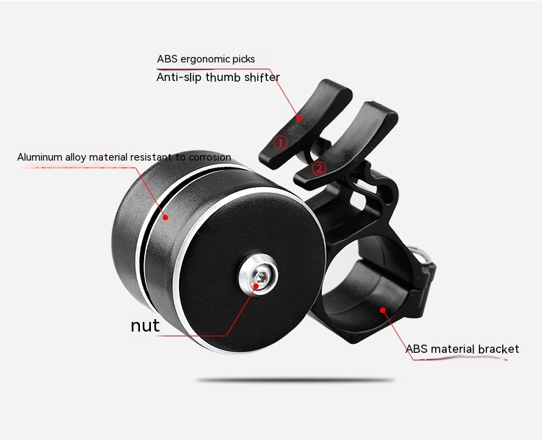 Title 2, Aluminum Alloy Bicycle Mountain Bike Bell