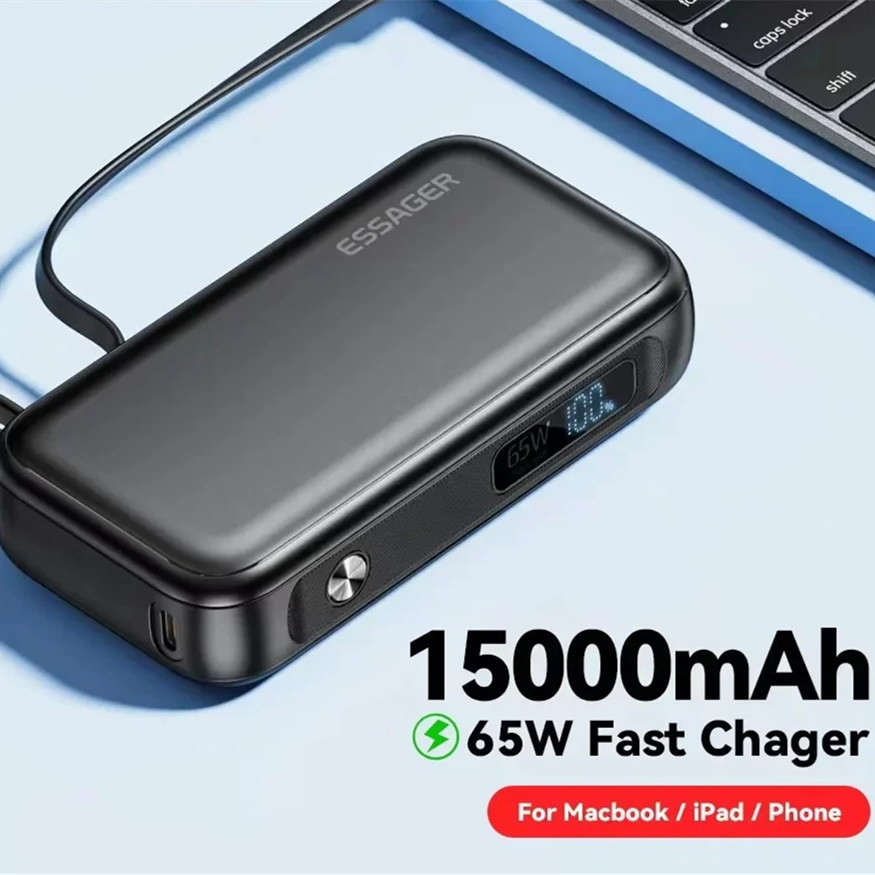 15000mAh Large Capacity Digital Display Mobile Power Supply 9