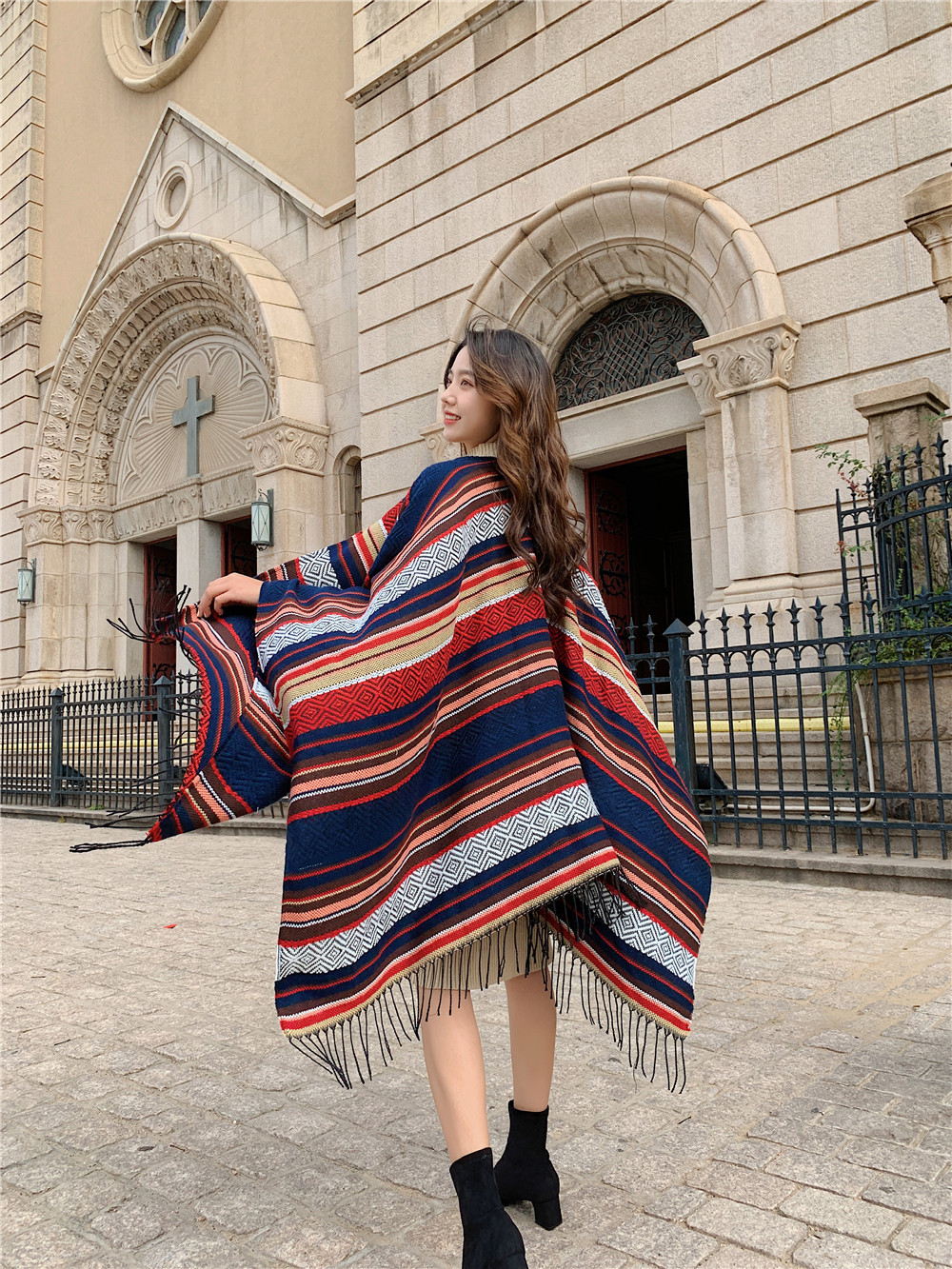 Desert Travel Talma Women's Scarf Dual-use Sun Protection