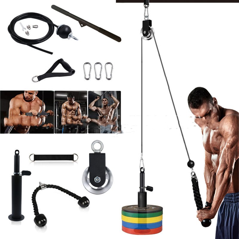 Title 2, Household Fitness Equipment Pulley Suit. Achiev...