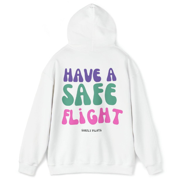 There Is A Safe Flight Heavy Blend Hooded Sweatshirt
