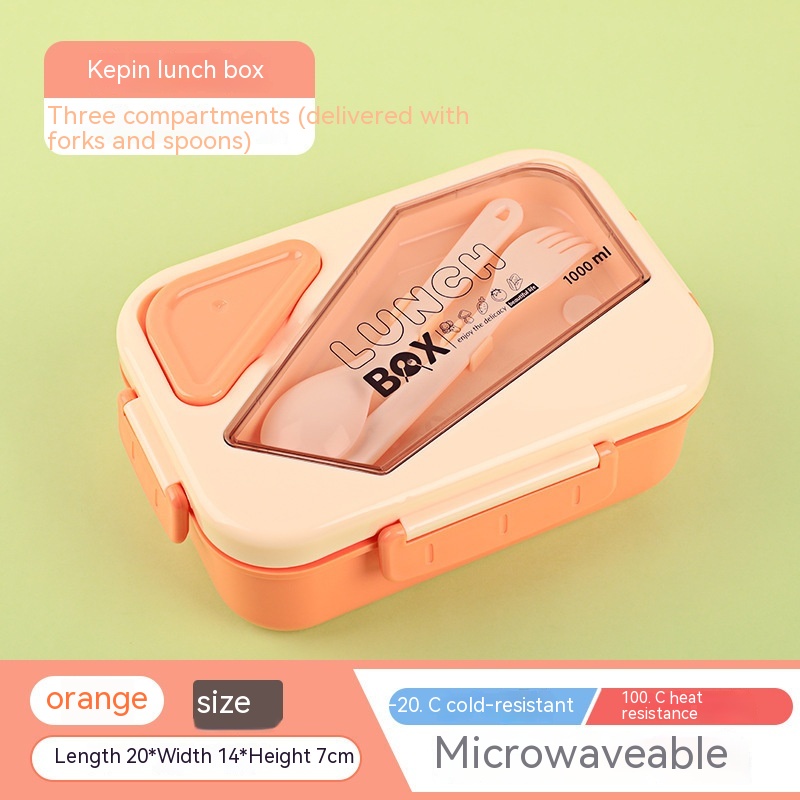 Title 3, Lunch Box Simple Single-layer Outdoor Box Micro...