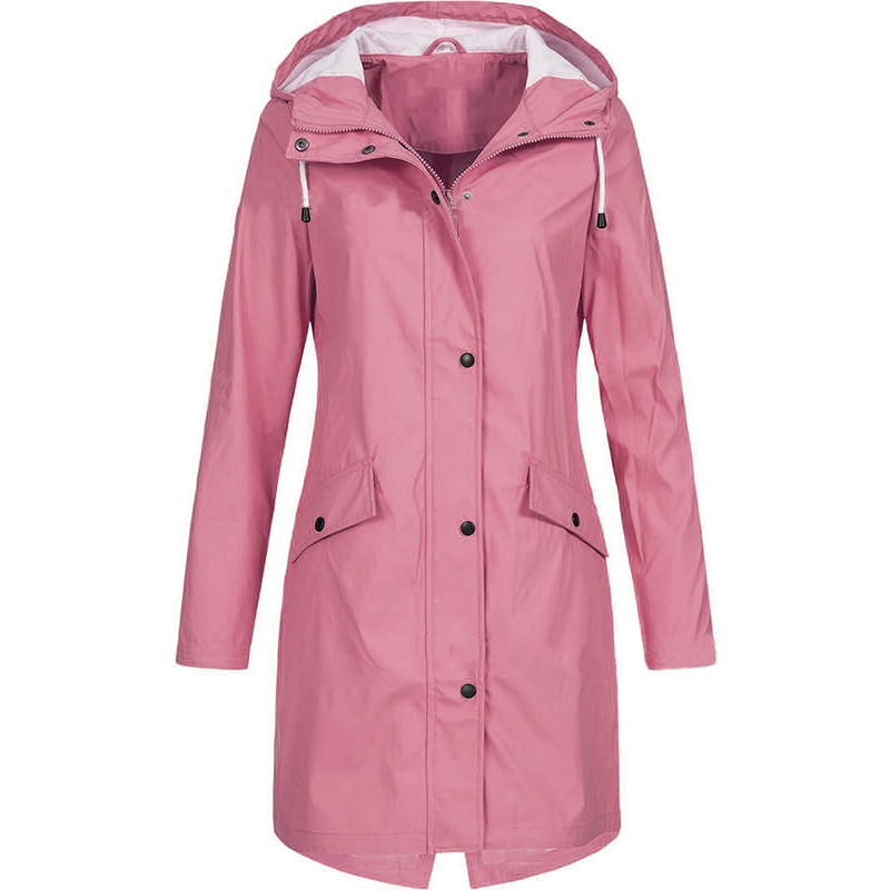 Title 7, Chaqueta Impermeable Ligera para Mujer Protecci...