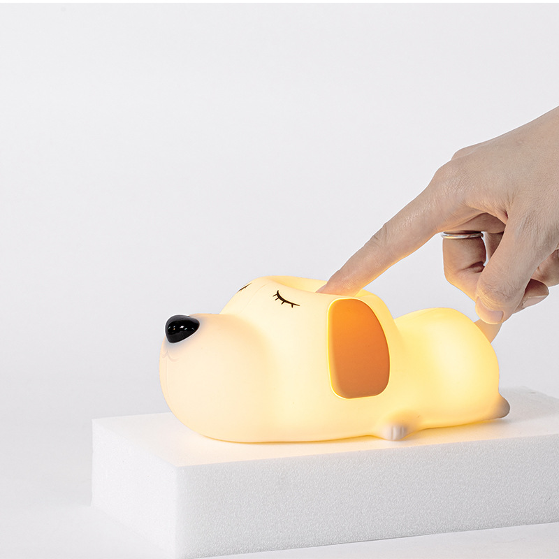 Cute Dog Night Lamp | Squishy Silicone