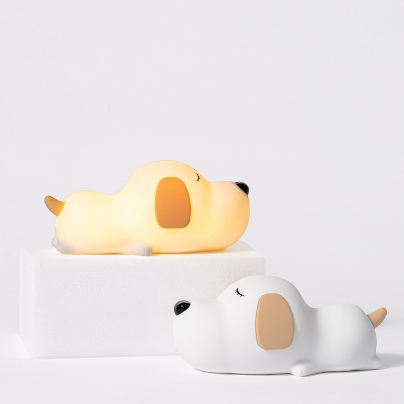 Cute Dog Night Lamp | Squishy Silicone