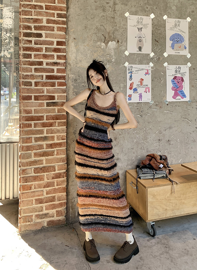 Knit Halter Dress and Cardigan Set, picture 7 of 10
