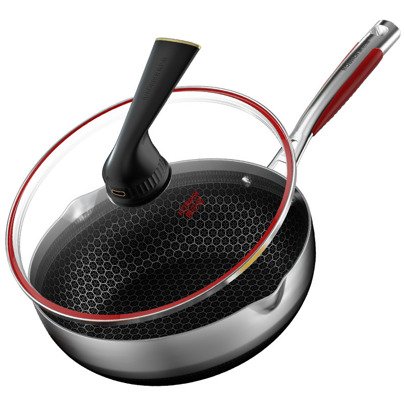 Title 6, Wok Petty Pot 316L Stainless Steel Double-sided...