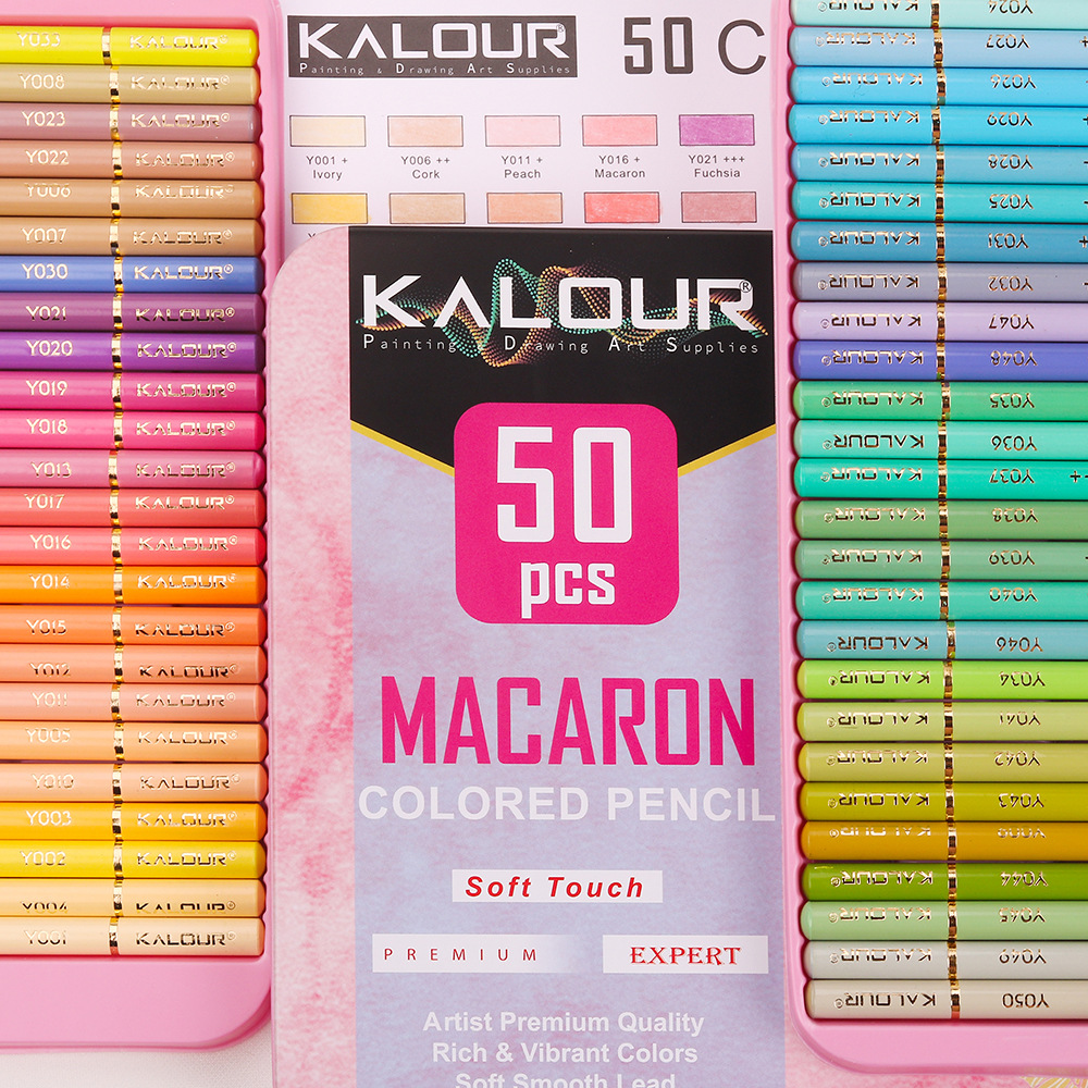 Title 8, Macaron Colored Pencil Art Graffiti Lead Set