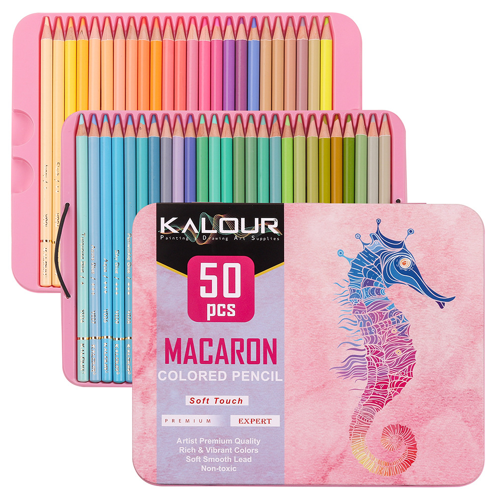 Title 9, Macaron Colored Pencil Art Graffiti Lead Set