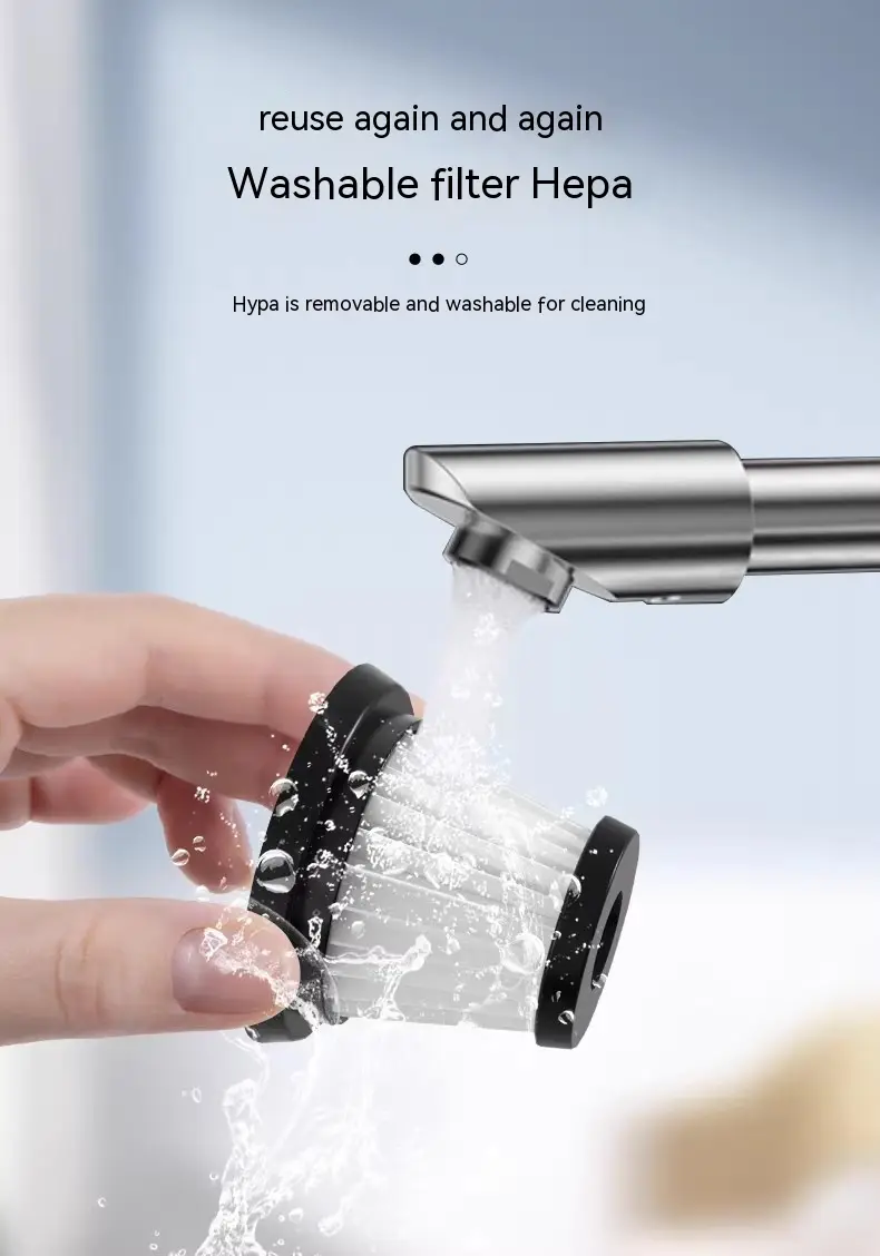 Car Cleaner Handheld Light-duty Vehicle Large Suction Wireless Blowing And Suction Dual-use Strong High Power