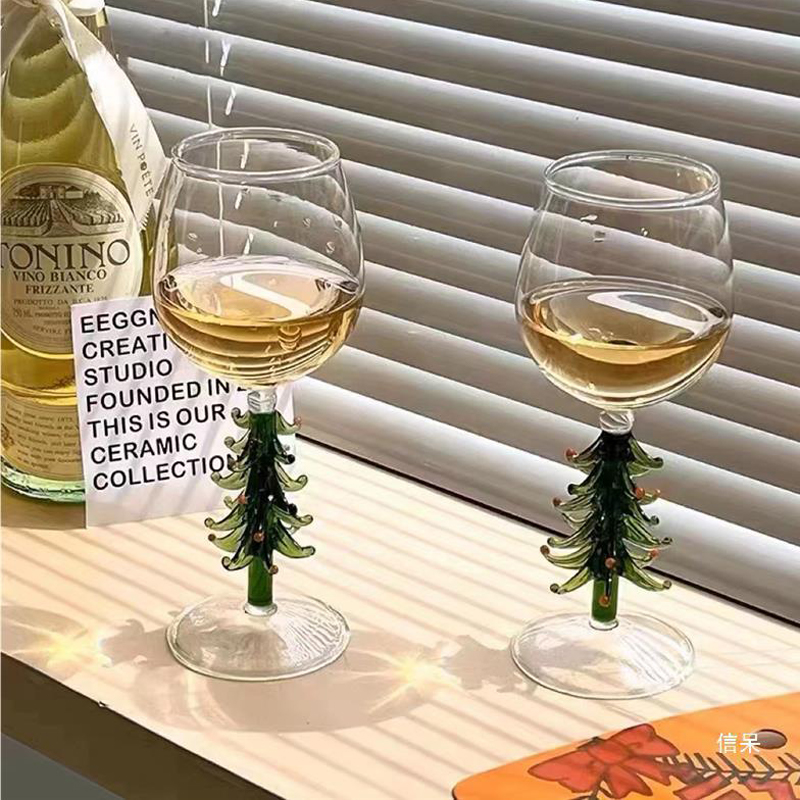 Title 3, Korean Ins Style Creative Christmas Wine Glass ...