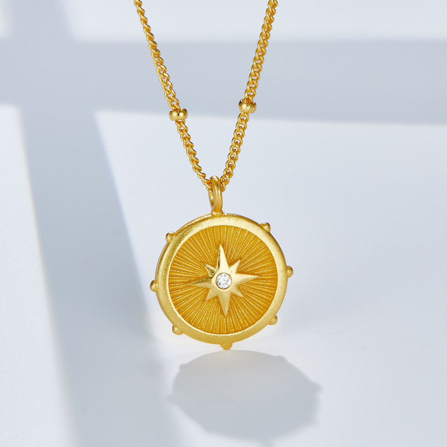 925 Silver Necklace Female INS Cold Style