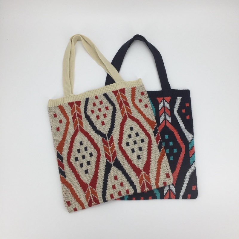Large Capacity Woven Fabric Cute Fashion Tote Bag — foto 4