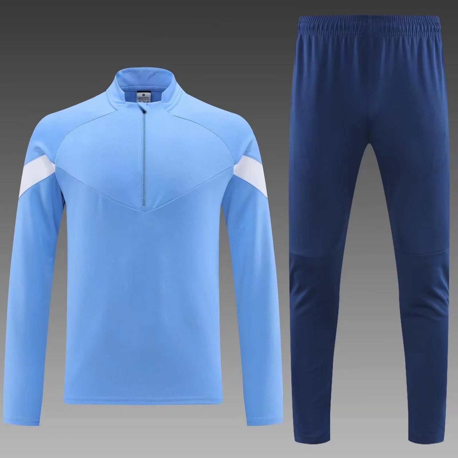 Half Pull Soccer Uniform Training Clothes Outfit - Image 4