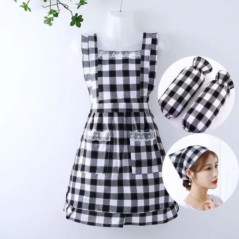 Title 1, Princess Dress Apron Household Kitchen Breathab...