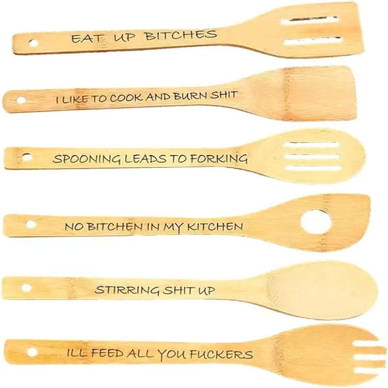 Title 3, Wooden Spoon 6 Pieces Suit