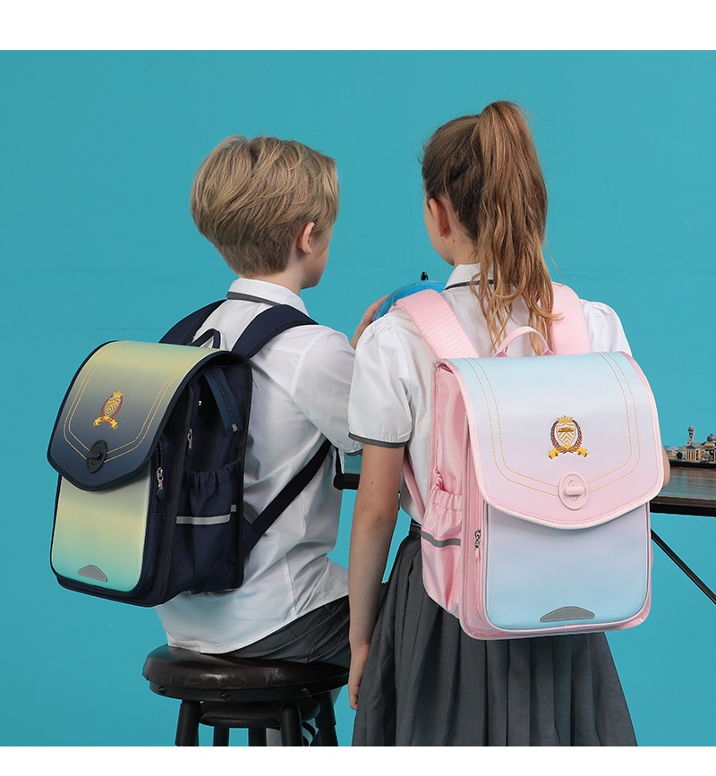 Children's Primary School Student British Noble Schoolbag Female Cartoon Waterproof Rucksack Brand Backpack - Image 11
