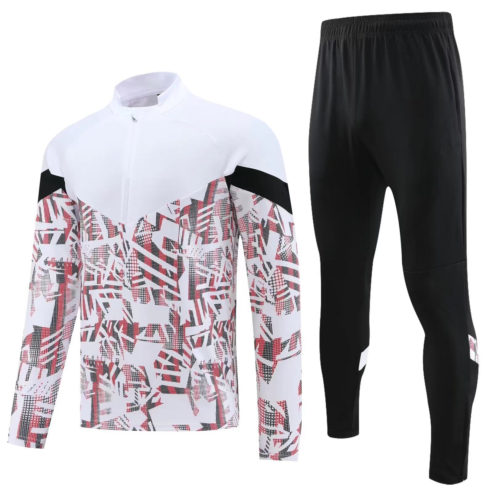 Title 3, Completo allenamento calcio con mezza zip. Abbi...