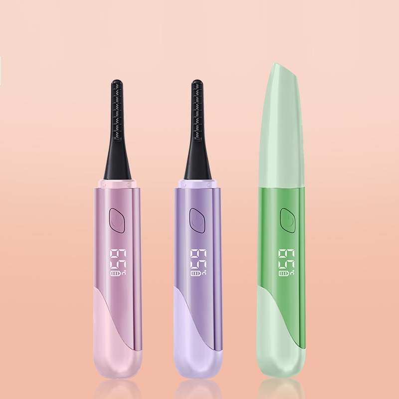Electric Eyelash Curler with 4-Temperature Digital Display - Image 4