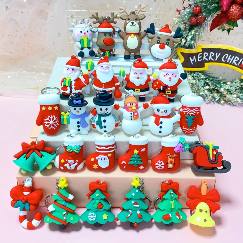 Title 3, New Christmas Series Cartoon Key Button Soft Ru...