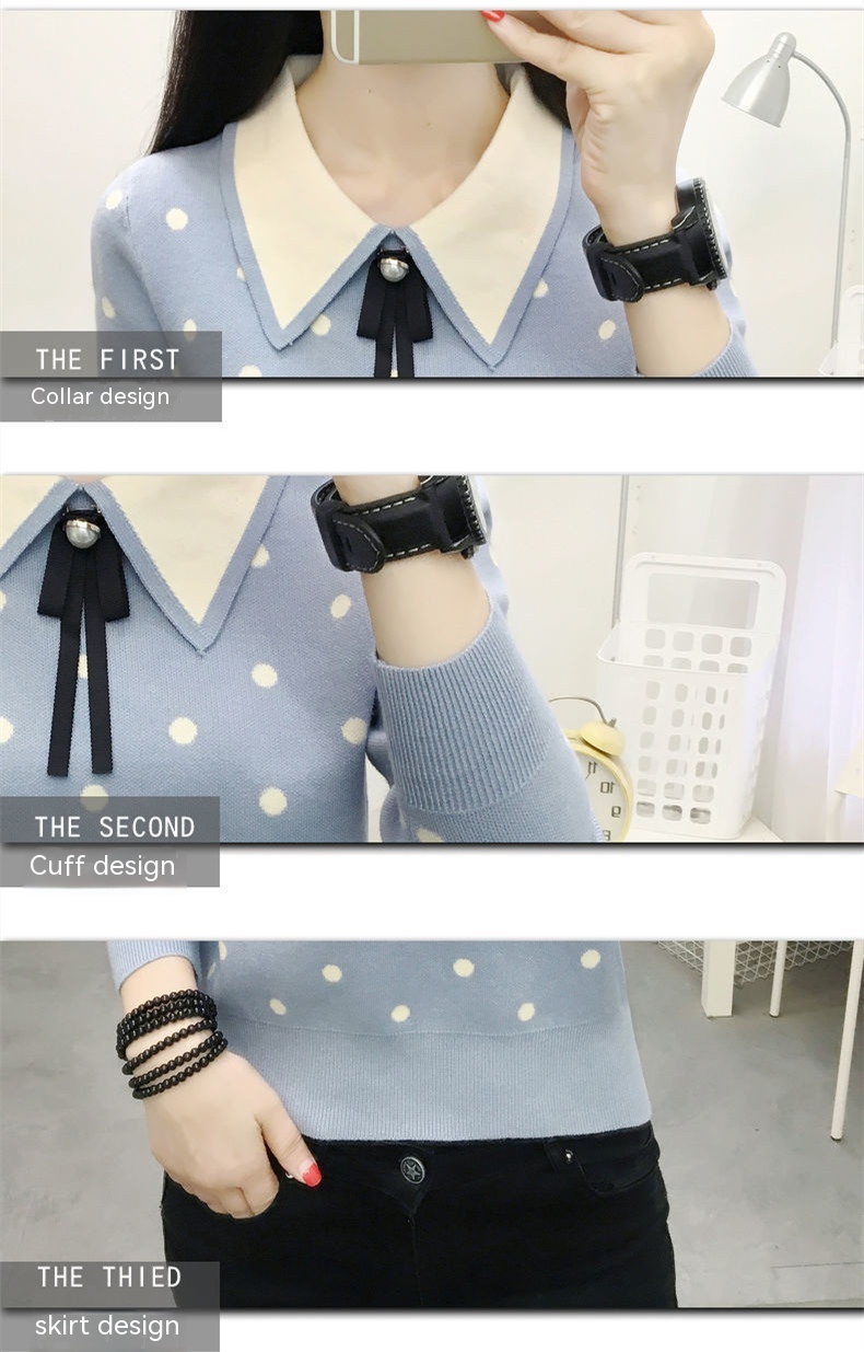 Women's Fashion Loose Sweater Bottoming Shirt Top