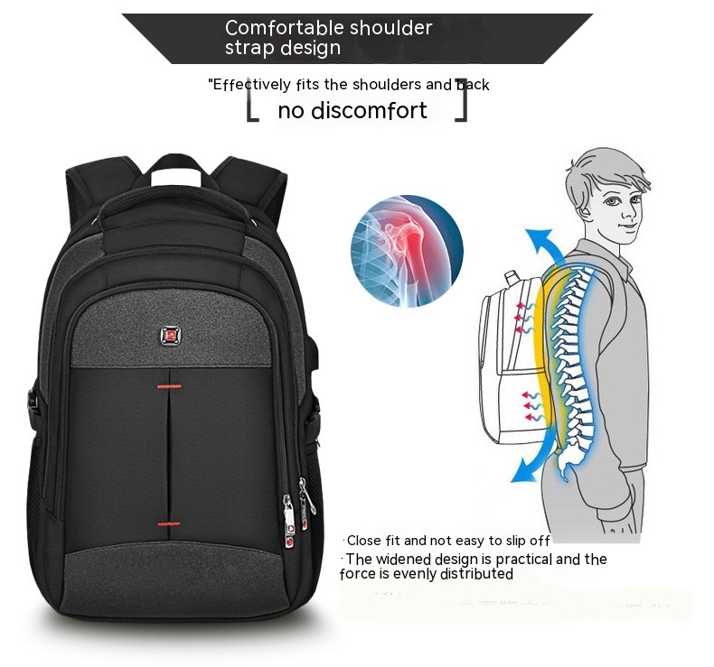 Title 9, Mens Backpack Laptop Bag USB Charging Waterpro...