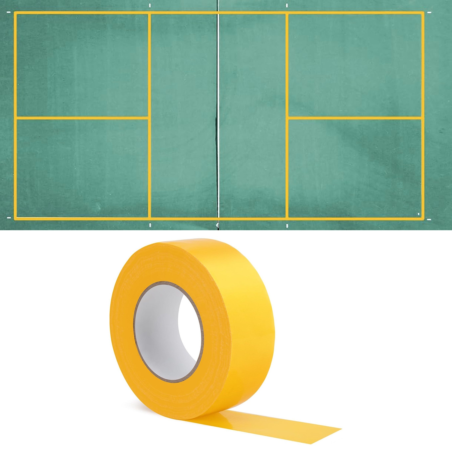 Title 1, Peak Court Tape Court Line Suitable For Outdoor...