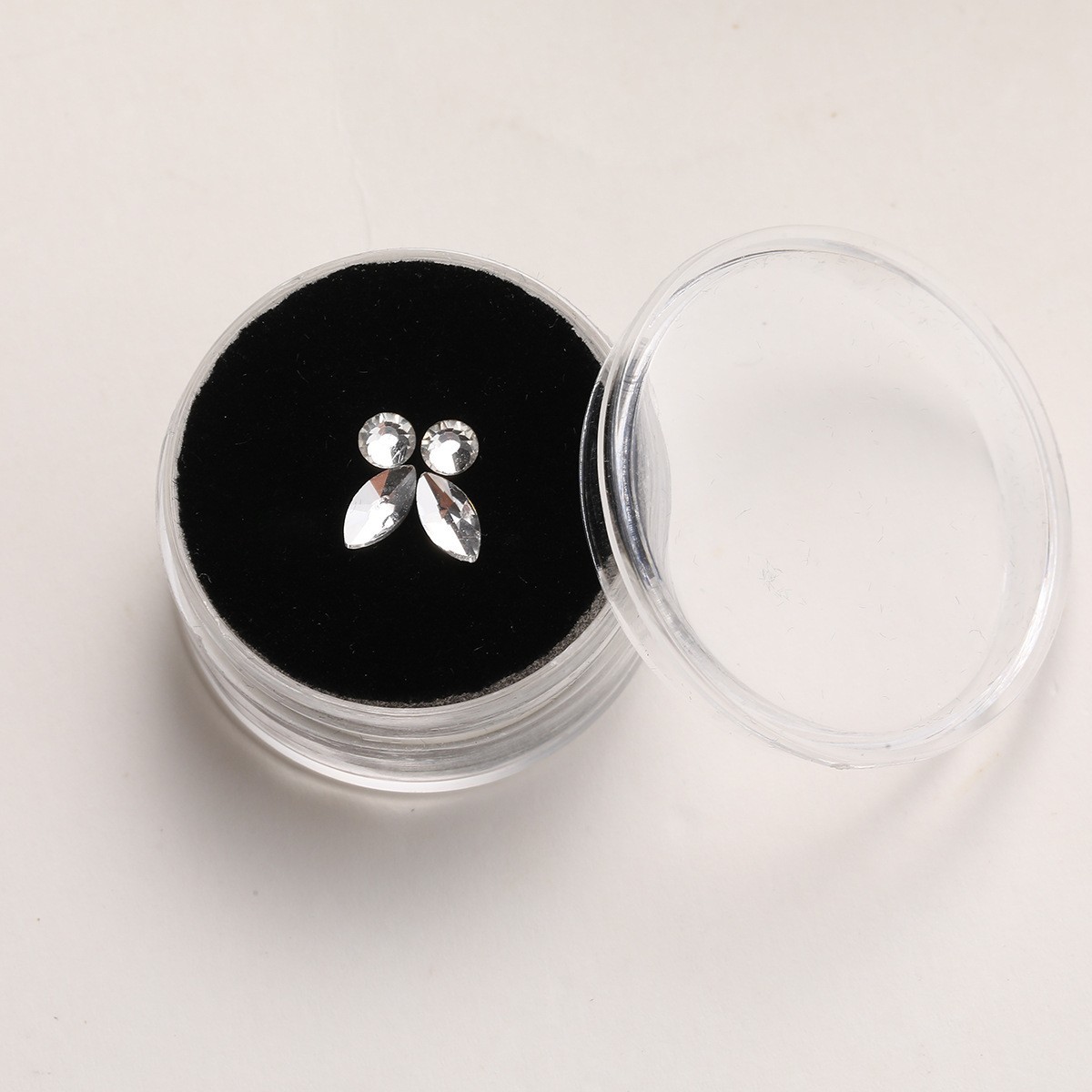 Title 2, Horse Eye Flat Bottom Decoration Beauty Diamond...