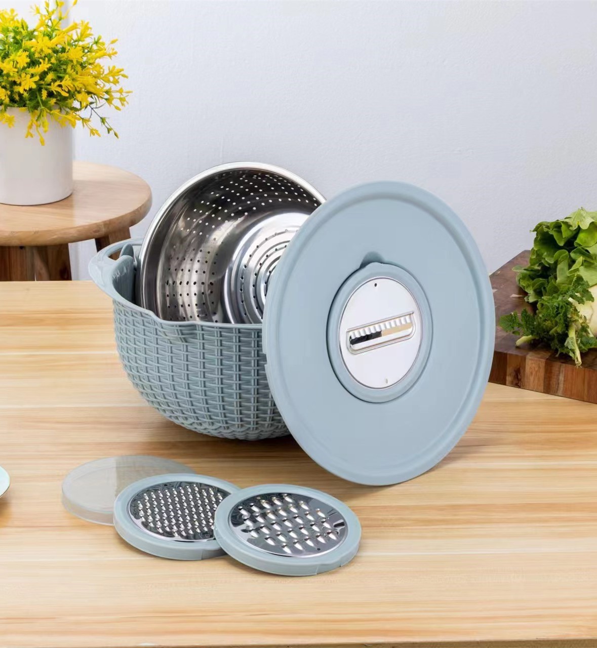 Title 4, Draining Basket Kitchen Rice Washing Dish Fabul...