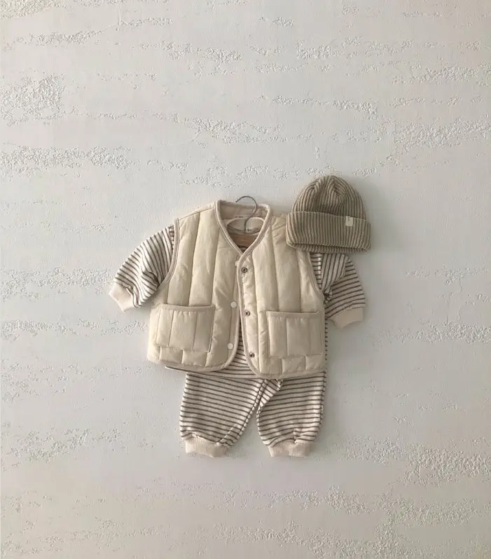 Retro Easy Matching Vest Baby Girl Vest