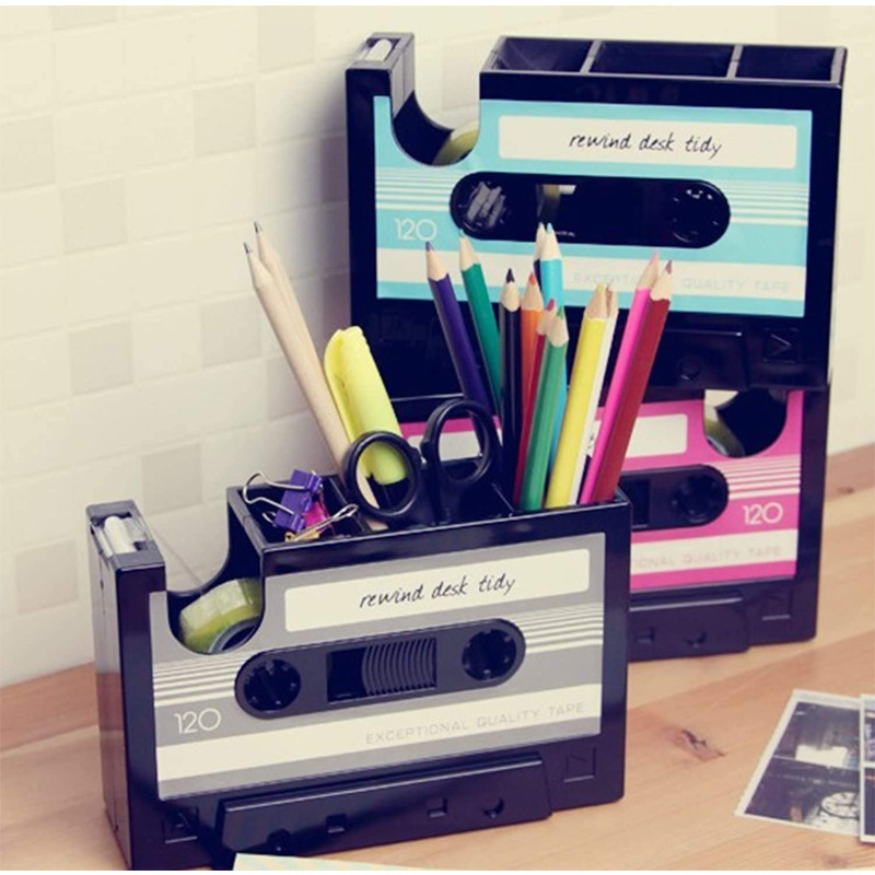 Multifunctional Pen Holder Creative Office Desktop Stationery Storage Box - Image 7