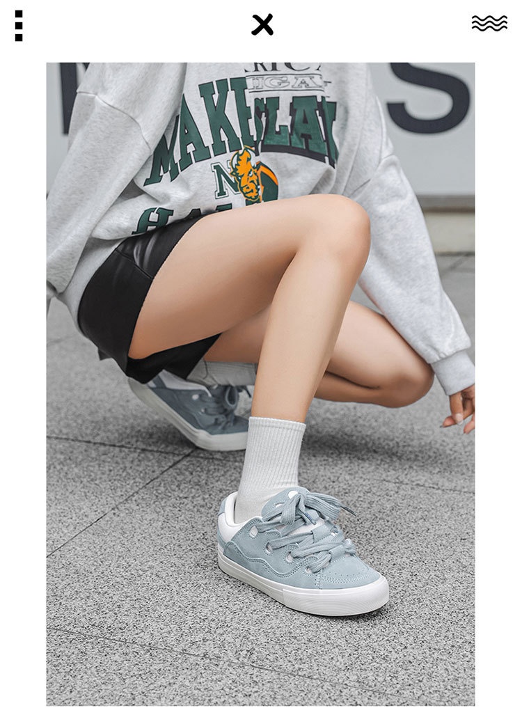 Synthetic Leather Men's National Fashion Shoes Skateboard Shoes Sports - Image 13