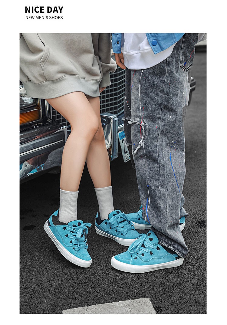 Synthetic Leather Men's National Fashion Shoes Skateboard Shoes Sports - Image 8