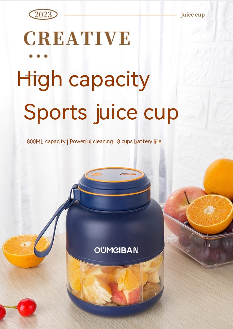 Electric Portable Small Wireless Juicer Cup Tons Barrels Juice - Image 7