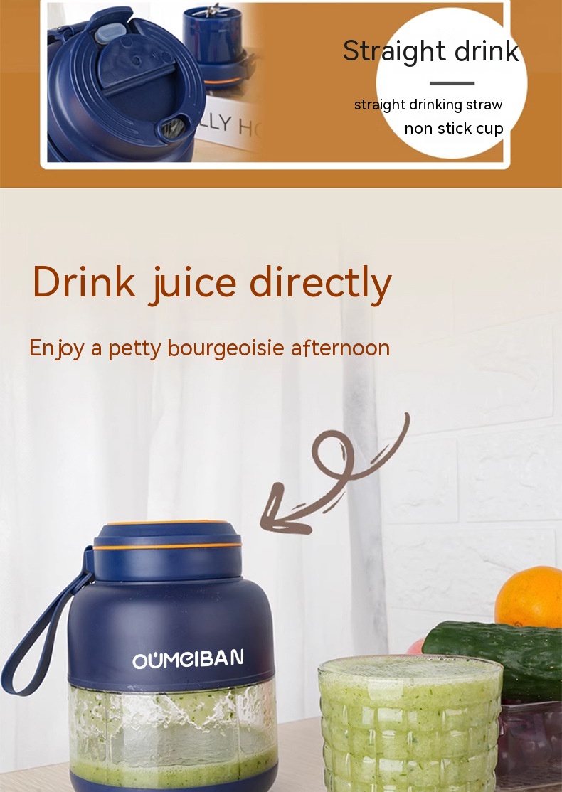 Electric Portable Small Wireless Juicer Cup Tons Barrels Juice - Image 8
